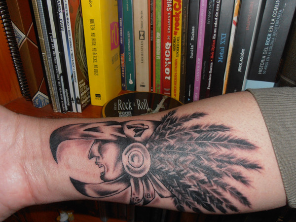 En el 2012 decidí que era hora de mi tercer tatuaje. Un Caballero Aguila fue la elección.