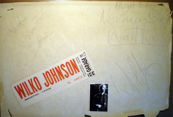 1988, un buen recuerdo de Wilko Johnson y su banda.