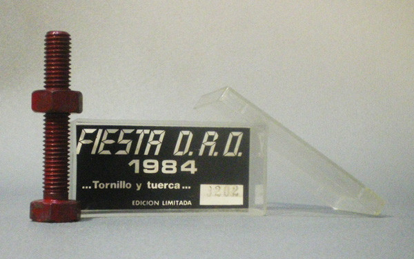 Recuerdo de una fiesta DRO de 1984.