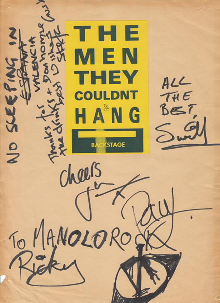 Los Hombres Que No Pudieron Colgar. Arena Valencia, 1987.