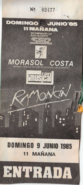 Ramoncín en 1985. Aún molaba.